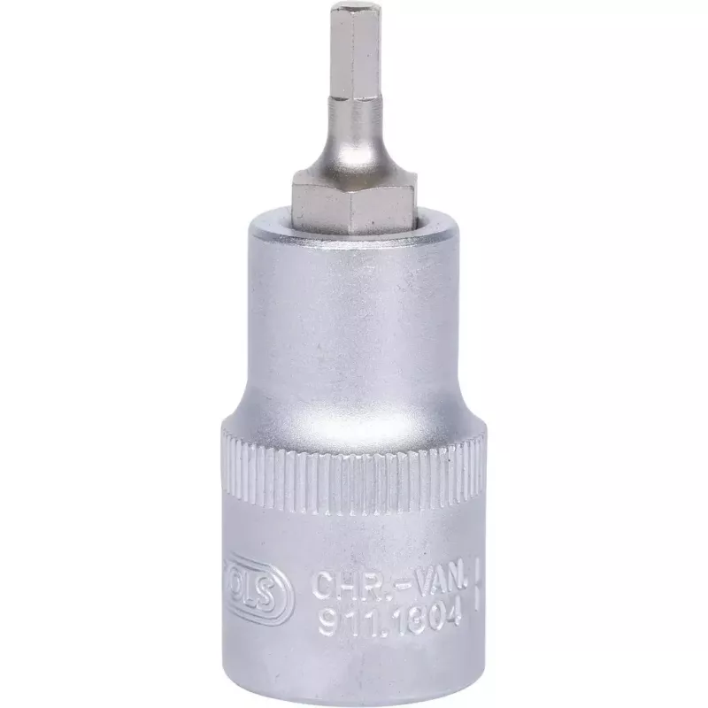 KS Tools 911.1304 1/2 colio šešiakampis antgalinis lizdas, metrinis, 22 mm, 55 mm