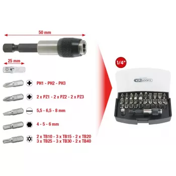 Antgalis suktuvui KS Tools 911.2060 32 vnt.