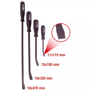 Laužtuvų rinkinys KS Tools 911.8100 4 vnt.
