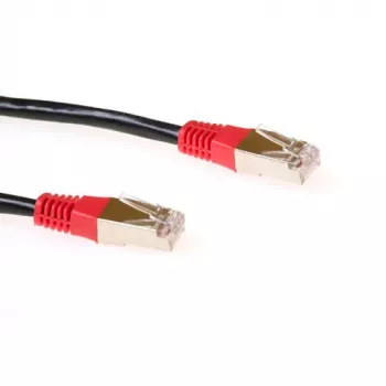 ACT Black 10 m LSZH F/UTP CAT5E kryžminis RJ45 pataisos kabelis
