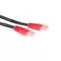 ACT Black 10 metrų U/UTP CAT5E jungiamasis kabelis su RJ45 jungtimis