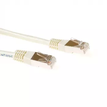 ACT Ivory 1 metro F/UTP CAT5E jungiamasis laidas su RJ-45 kištukais