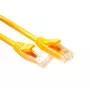 ACT geltonas 10 m U/UTP CAT6 jungiamasis laidas su RJ45 kištukais