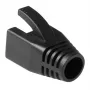 ACT RJ45 geltonas apsauginis gaubtelis 8.0 mm kabeliui FA2014 (25 vnt.)