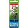 Gręžtų rinkinys KWB 258806 6 vnt. dešinysis sukimas