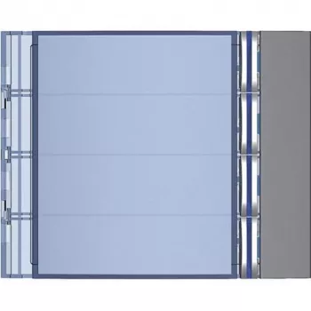 Legrand 352043 mygtukų skydelis Antracitas