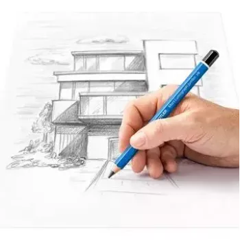 Pieštukai Staedtler Mars Lumograph Jumbo Multi 5 vnt.