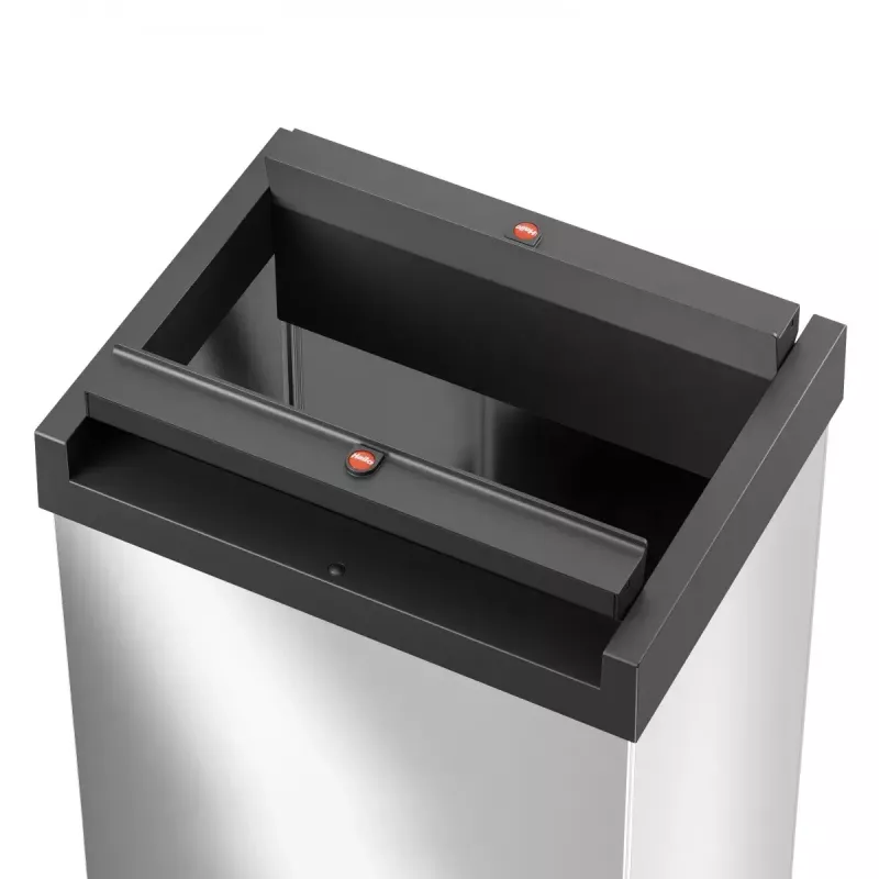 Stačiakampė šiukšliadėžė su siūbavimo dangčiu Hailo Big-Box