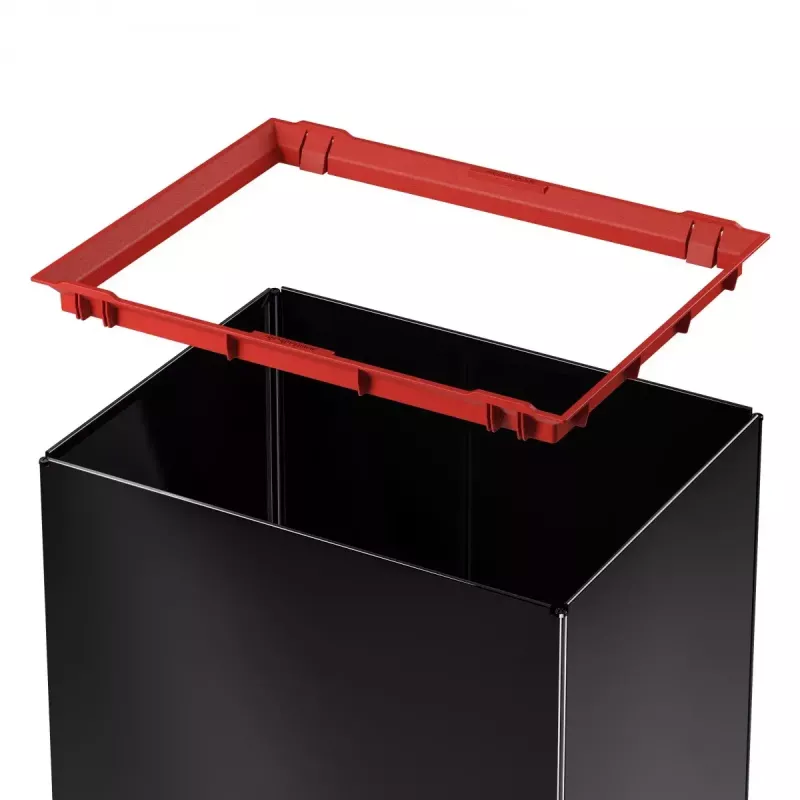 Plieninė šiukšliadėžė Hailo Big-Box Swing L stačiakampė