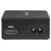 Manhattan Smart Video Multiport Dock, 5 prievadai: HDMI, USB-A (x2), USB-C (x2), su Power Delivery USB-C, įmontuotas maitinimo šaltinis, itin kompaktiškas, nuimamas maitinimo laidas, juoda, trejų metų garantija, mažmeninė dėžutė
