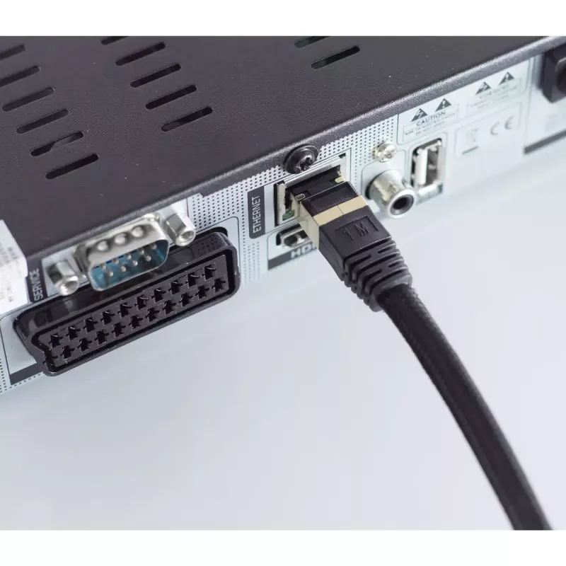 Tinklo kabelis ShiverPeaks BS20-60065 Juodas 7,5m Cat6a S/FTP