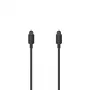 Hama 00305023 garso kabelis 1,5 m TOSLINK juodas