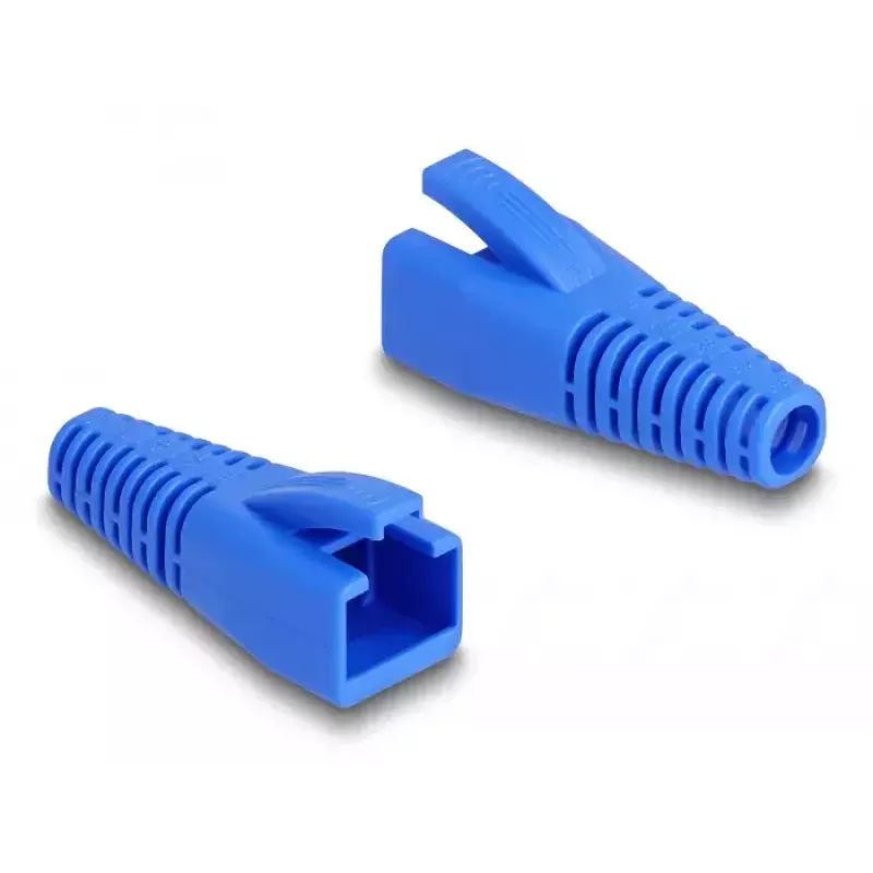 DeLOCK apsauginė įvorė RJ45 kištukui, pjaustoma, 50 vnt., spalvotos