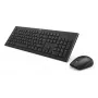 Hama Cortino belaidis klaviatūros ir pelės rinkinys RF, QWERTY, ukrainietiškas, juodas