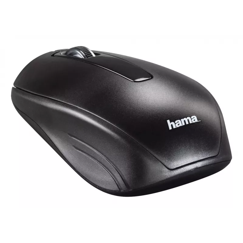 Hama Cortino belaidis klaviatūros ir pelės rinkinys RF, QWERTY, ukrainietiškas, juodas
