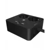ICY BOX IB-MPS2220B-CH maitinimo ilgintuvas 1,9 m 2 AC lizdai Juodas