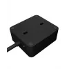 ICY BOX IB-MPS2220B-CH maitinimo ilgintuvas 1,9 m 2 AC lizdai Juodas