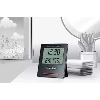 Laserliner AirCheck Clima Black Digital elektroninis higrometras