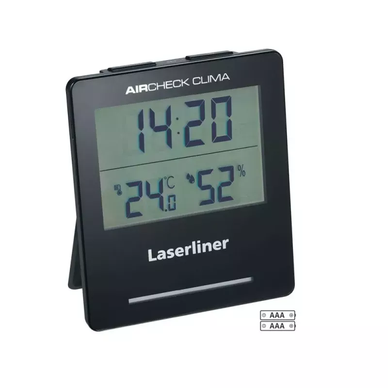Laserliner AirCheck Clima Black Digital elektroninis higrometras