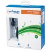 Manhattan Stereo Ausinės su Mikrofonu (3.5 mm), Pridedamas Mikrofonas, Reguliuojamas Plieninis Lankas, Garsumo Valdymas, Ausų Pagalvėlės, 2x 3.5 mm Jungtis Garsui/Mikrofonui, Laidas 2.5 m, 3 Metų Garantija