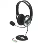 Manhattan Classic Stereo ausinės su mikrofonu, 3,5 mm, 2,5 m laidas