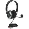 Manhattan Classic Stereo ausinės su mikrofonu, 3,5 mm, 2,5 m laidas