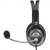 Manhattan Classic Stereo ausinės su mikrofonu, 3,5 mm, 2,5 m laidas