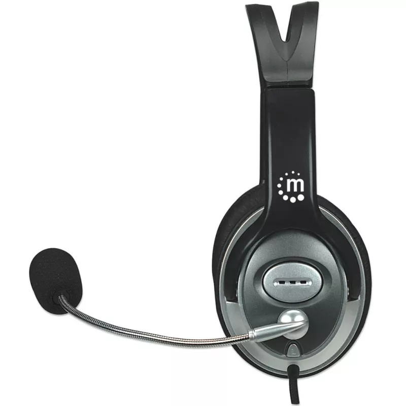 Manhattan Classic Stereo ausinės su mikrofonu, 3,5 mm, 2,5 m laidas
