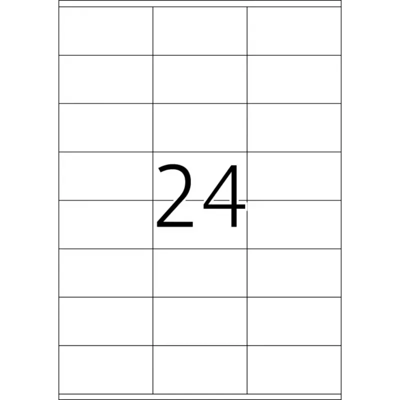 Lipnūs etikečių lapai HERMA Labels A4 70x36 mm balti matiniai ypač stiprus sukibimas 600 vnt.