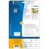 Lipnių etikečių rinkinys HERMA 10909 A4, 105x148 mm, balta, matinė, ypač stiprus lipnumas, 100 vnt.