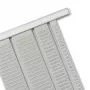 Nobo 2911080 savaitės planuoklė, 480 x 480 mm, 7 kortelių laikikliai su 24 lizdais, komplektuojama su montavimo rinkiniu