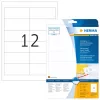Lipnios etiketės HERMA A4 97x42,3 mm 300 vnt.