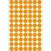 HERMA įvairios paskirties lipdukai 1848 vnt. švytintys oranžiniai