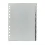 Skirtukų rodyklė Herlitz 10843712 Pilka