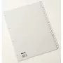 Rexel PP abėcėliniai skirtukai, pilki, A4, 226x297 mm