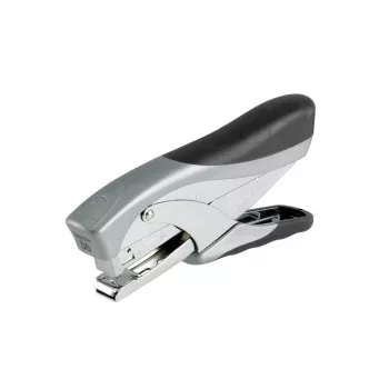 Rexel Office 56 Plier Silver segiklis – 25 lapų, juodas/sidabrinis, 24/6, 26/6 segtukams, 100 segtukų, 391 g, 178 x 30 x 82 mm
