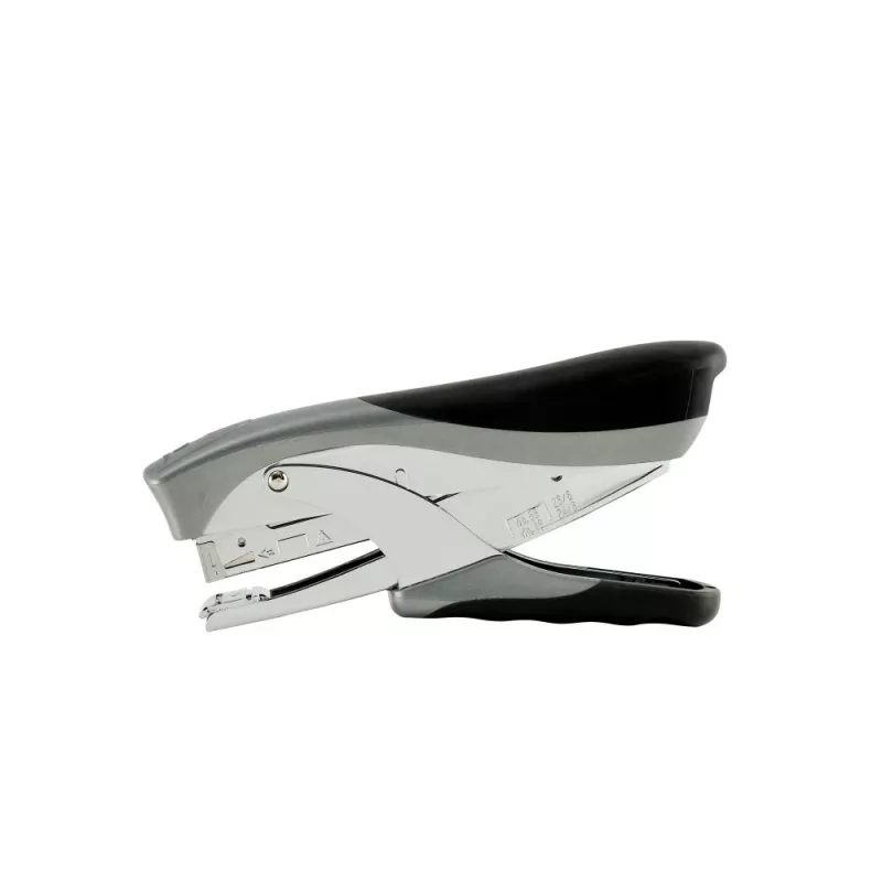 Rexel Office 56 Plier Silver segiklis – 25 lapų, juodas/sidabrinis, 24/6, 26/6 segtukams, 100 segtukų, 391 g, 178 x 30 x 82 mm