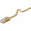Tinklo laidas Goobay 95880 šviesiai ruda 1 m Cat6 U/UTP