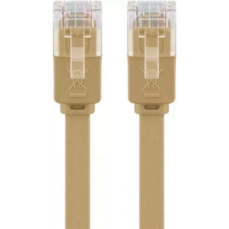 Tinklo kabelis Goobay 95886 Šviesiai rudas 3m Cat6 U/UTP