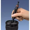 Hama Classic Plastic Velvet Black 13 mm – aksominis juodas profilis