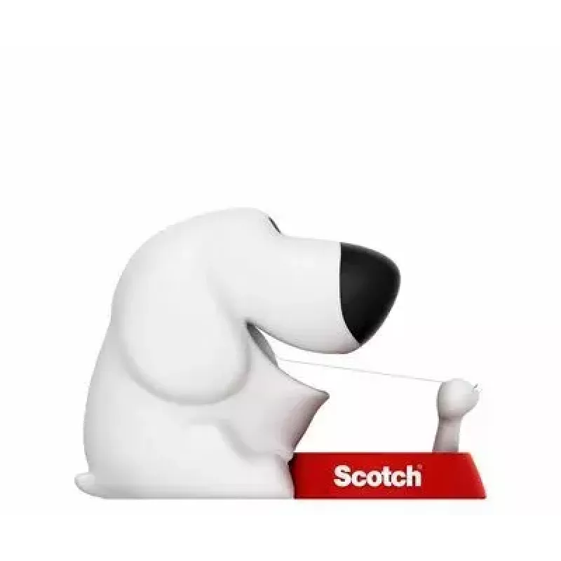 Juostos dozatorius 3M Scotch C31 juoda raudona balta Dog-810