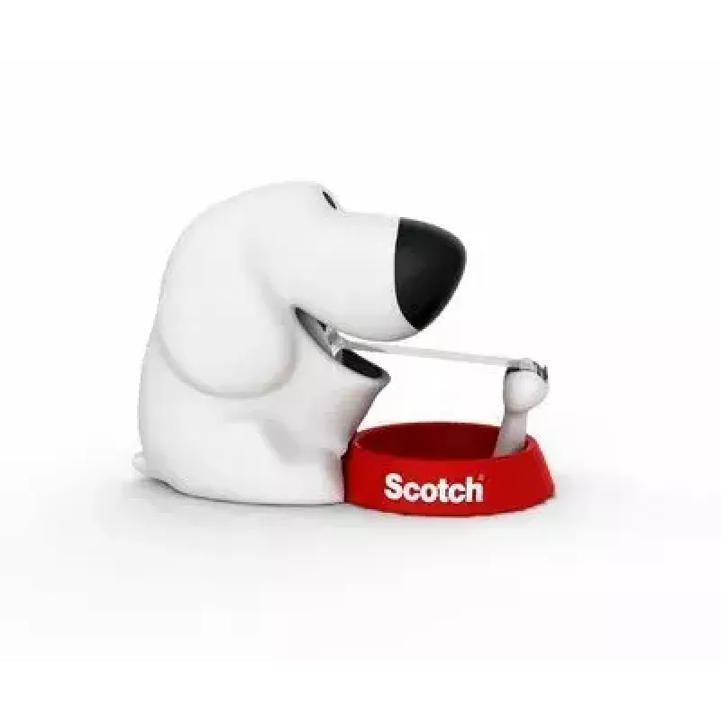 Juostos dozatorius 3M Scotch C31 juoda raudona balta Dog-810
