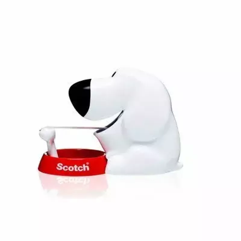 Juostos dozatorius 3M Scotch C31 juoda raudona balta Dog-810