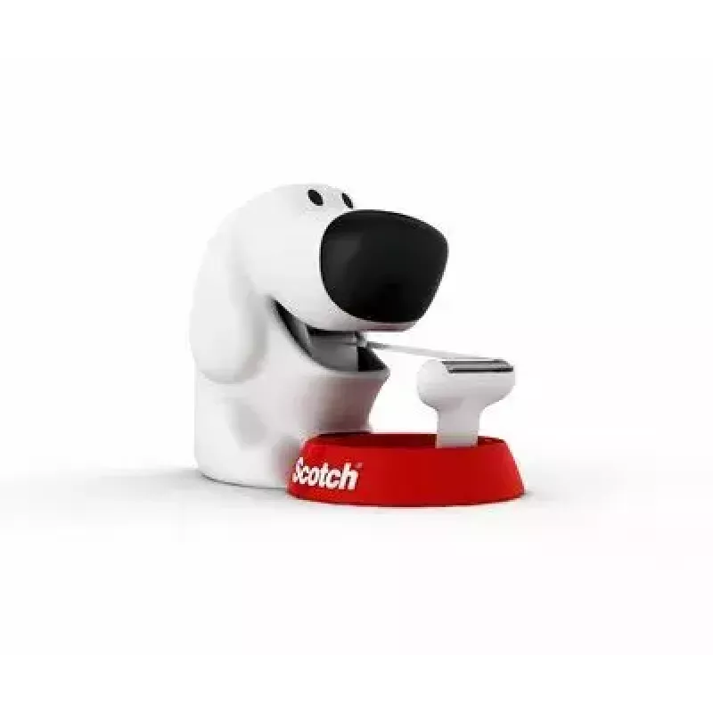 Juostos dozatorius 3M Scotch C31 juoda raudona balta Dog-810
