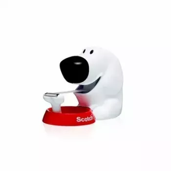 Juostos dozatorius 3M Scotch C31 juoda raudona balta Dog-810