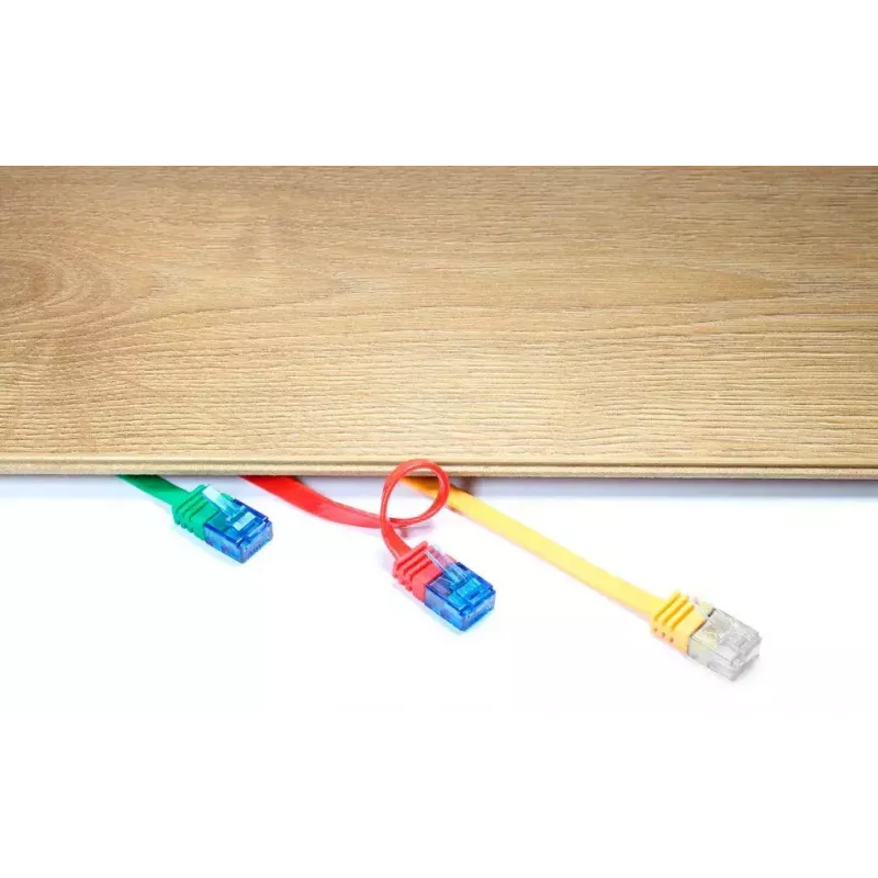Tinklo kabelis Goobay CAT6a U/UTP 5m Raudonas