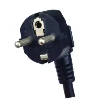 Tecline 19 colių PDU 12x IEC13 lizdai aliumininiame korpuse 1U, 3x 1,5 mm kabelis 2,5 m, RAL 9005 juoda (808902)