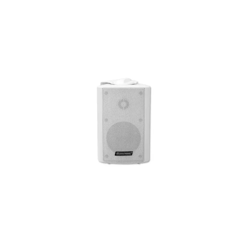2 krypčių garsiakalbis Omnitronic 80710511 Baltas Laidinis 20 W