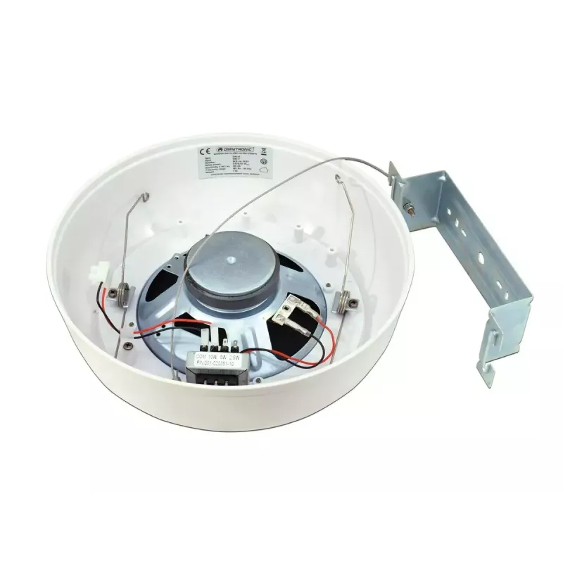 Visiems garsams skirta kolonėlė Omnitronic 80710442 balta, laidinė, 10 W