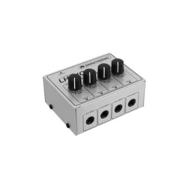 Mikšeris Omnitronic LH-010 4 kanalai 20 - 20000 Hz sidabrinis